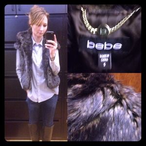 ⚡️FINAL REDUCTION Faux Fur Vest w Hood