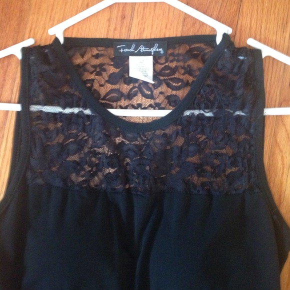 Black French atmosphere dress - Picture 2 of 3