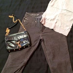 Rebecca Minkoff M.A.C. Leather Bag with Chain.