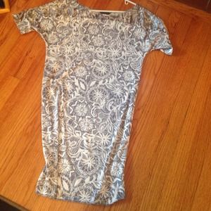 Graphic Banana Republic dress