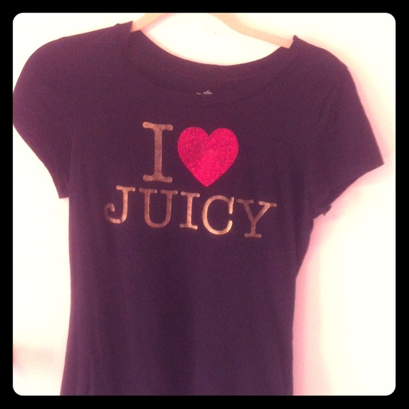 I 💗 juicy tee
