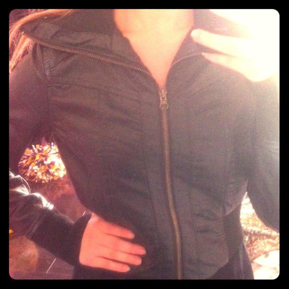 Leather jacket