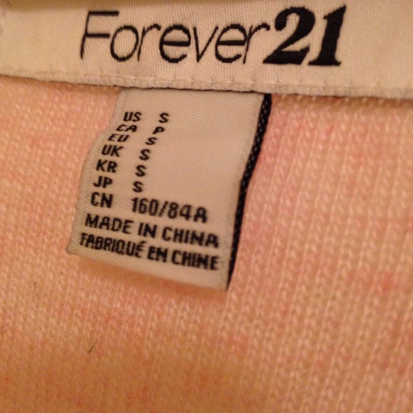 Light Pink Rhinestone Sweater - Picture 2 of 2