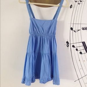 🌸Forever21 bright blue sundress