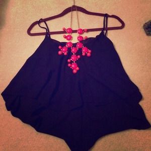 Hot Pink Bubble Necklace