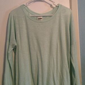 Blue Victoria Secret Pink top