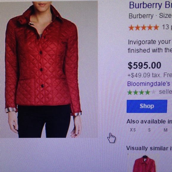 Burberry quilted jacket - Picture 2 of 3