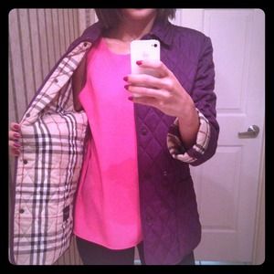 Burberry quilted jacket