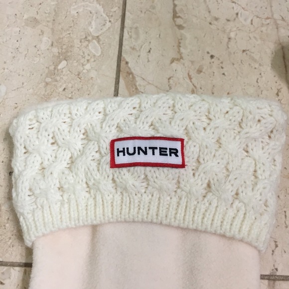 Hunter knit boot sock