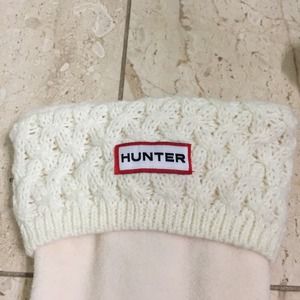 Hunter knit boot sock