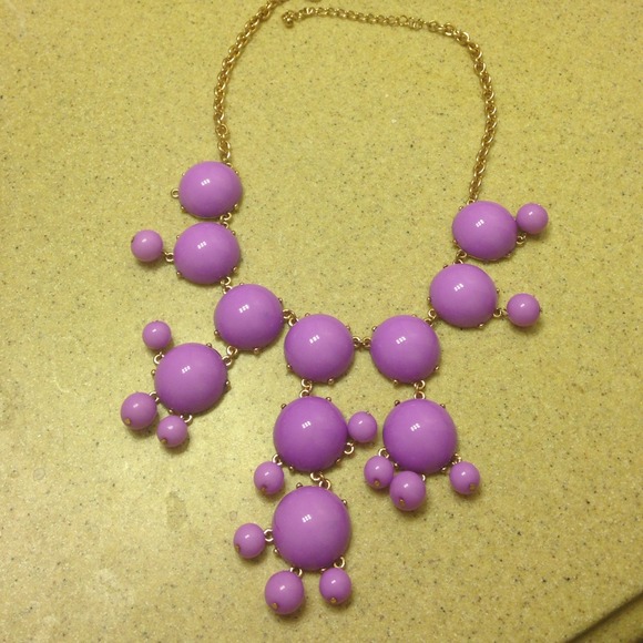 Purple Bubble Necklace!