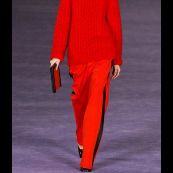 J Brand by Christopher Kane wide leg with leather - Picture 4 of 4