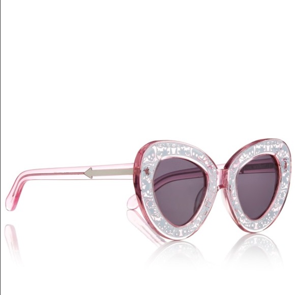 SOLD Karen Walker Pink Intergalactic Sunglasses - Picture 3 of 4