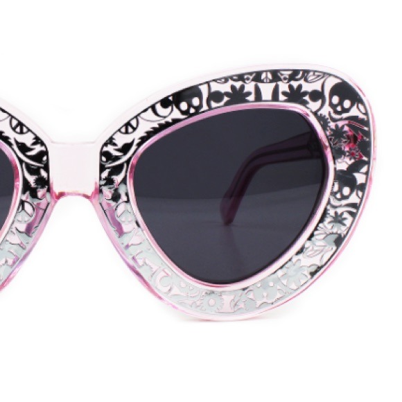 SOLD Karen Walker Pink Intergalactic Sunglasses - Picture 4 of 4