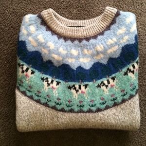 Cow sweater