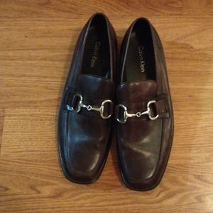 Brown Calvin Klein MENS Loafers