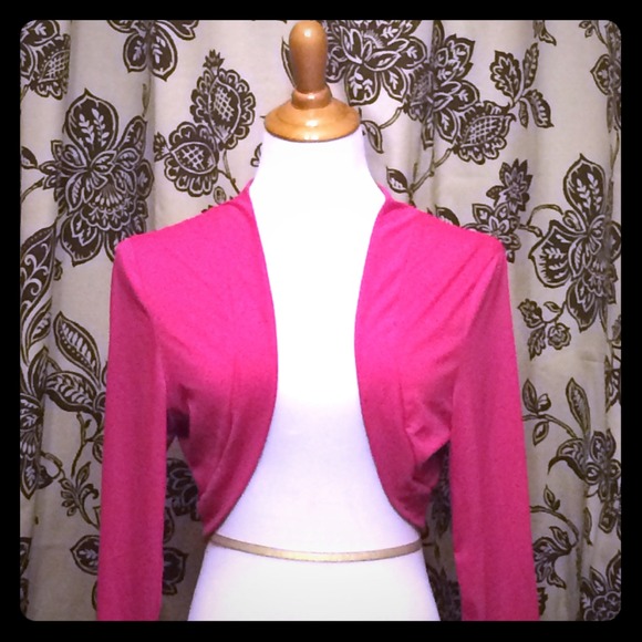 Pink bolero