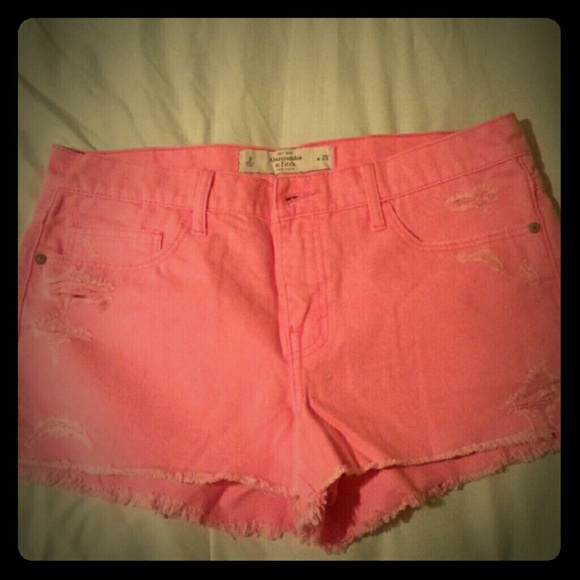 Abercrombie and Fitch high rise shorts