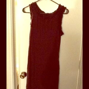 Allen B Brown Dress