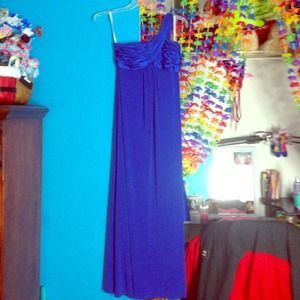 Long blue dress! Starting price $125.00