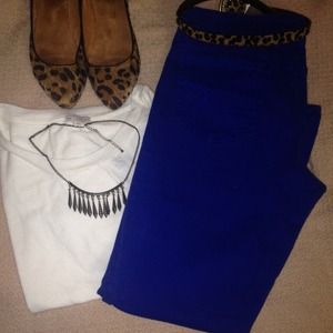 AE Royal  blue skinnies