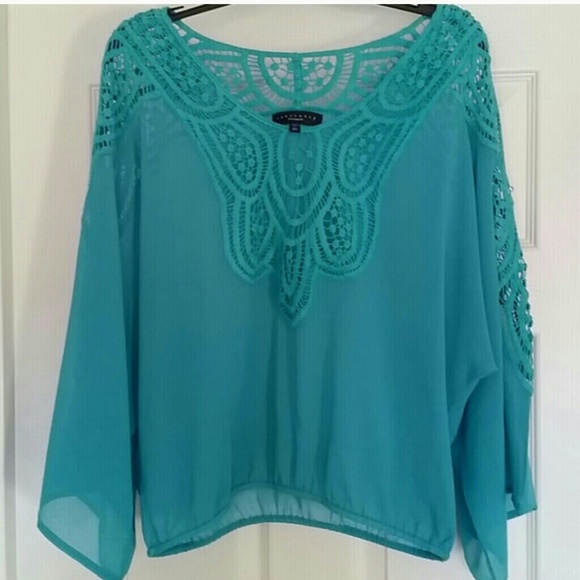 Sanctuary Tops - 🔴SOLD🔴 🌟HP!!!🌟NEW Turquoise Sanctuary Blouse