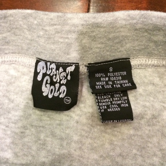 Planet Gold terry cloth beach coverup skirt - Picture 2 of 3