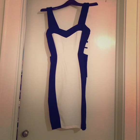 Black and White Dress