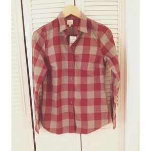 J. Crew Factory Button-Down in Flannel