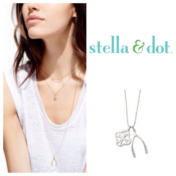 Stella & Dot Wishbone Charm