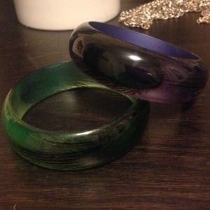 ✨🔥 peacock Bangles💚💜