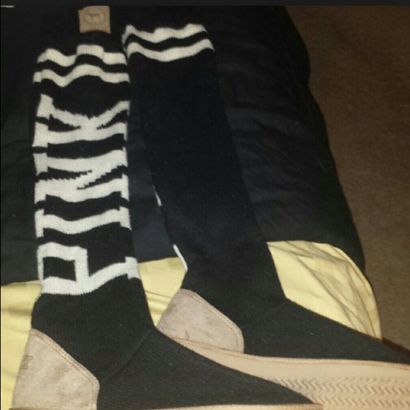 Victoria's Secret stocking boots