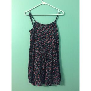 Cotton on, red rose dress.