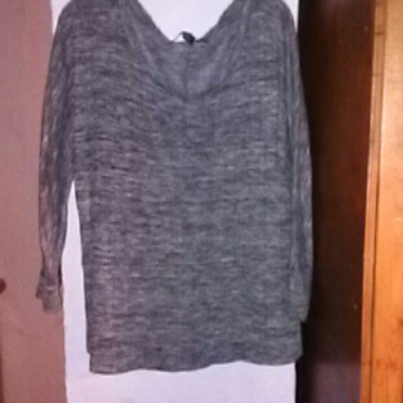 Cassual gray with white cotten shirt