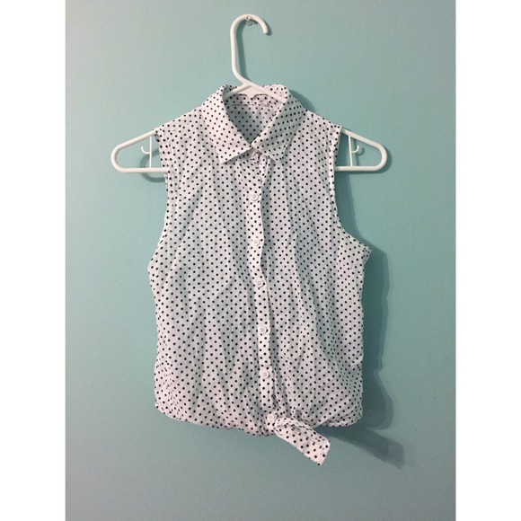 Cotton on, Polka dot button down.