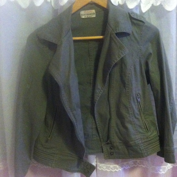 Army green jacket