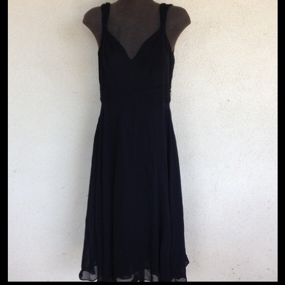 💃ANTHROPOLOGIE "ELEVENSES" black dress, Sz 8