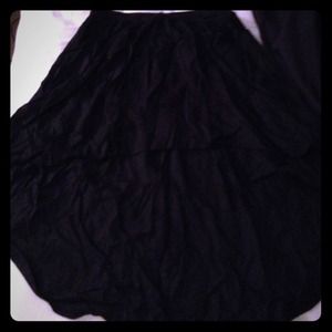 Hi-low skirt