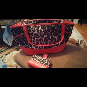 Coach bag and wallet