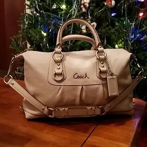 Very Gently Used Ashley Leather Coach Handbag