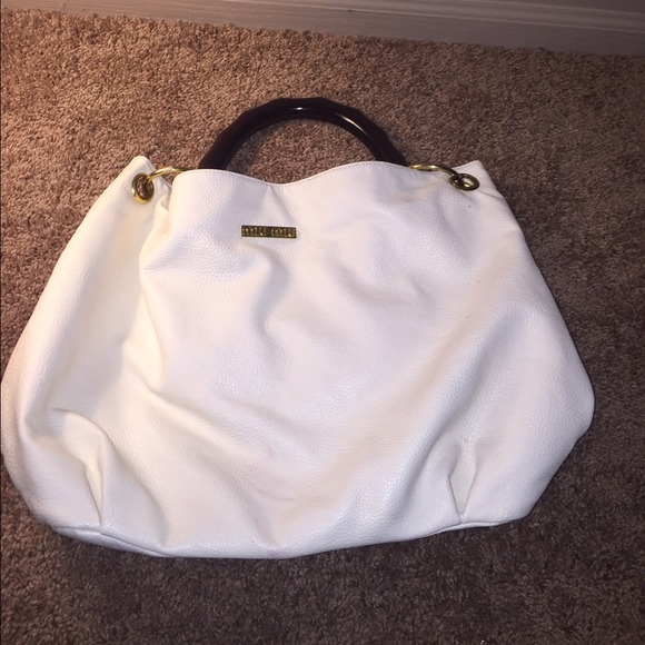 White large handbag