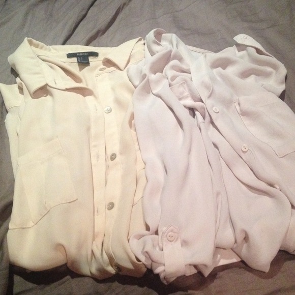 TWO BUTTON DOWN SHIRTS FOR PRICE OF A DISCOUNT ONE