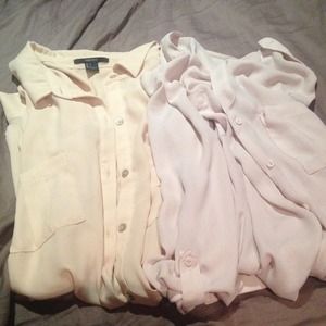 TWO BUTTON DOWN SHIRTS FOR PRICE OF A DISCOUNT ONE