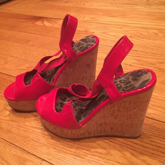 Cork stilettos