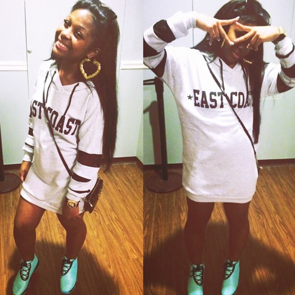 Jackets & Coats - EAST COAST HOODIE/DRESS Jackets & Coats - EAST COAST HOODIE/DRESS