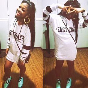 Jackets & Coats - EAST COAST HOODIE/DRESS Jackets & Coats - EAST COAST HOODIE/DRESS