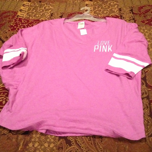 PINK Victoria's Secret Tops - VS/PINK LIGHT PURPLE