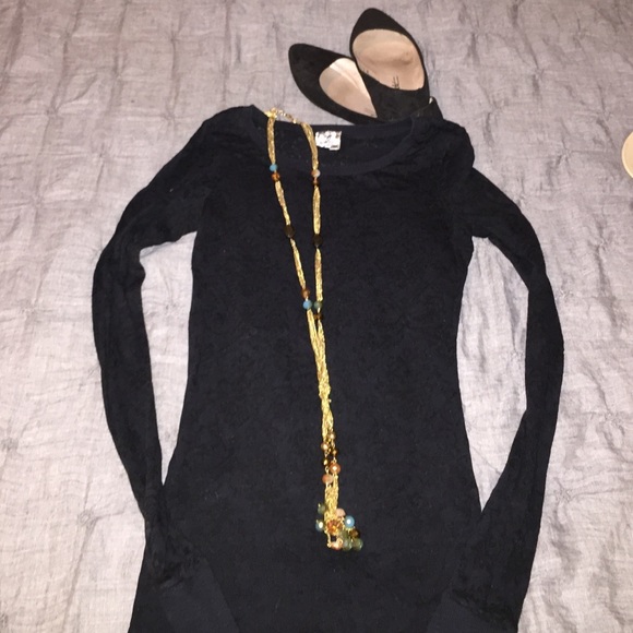 Black BKE opaque tee