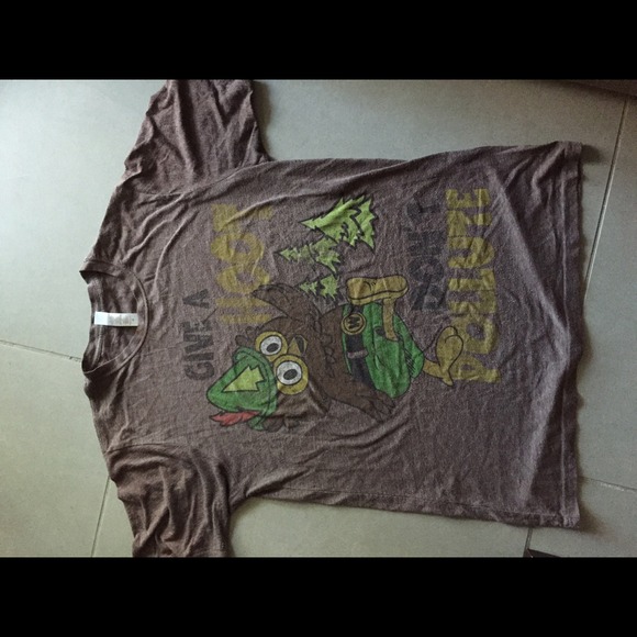 Don't pollute t shirt!