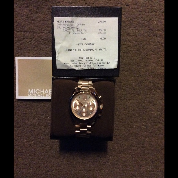Michael Kors Rose Gold Watch